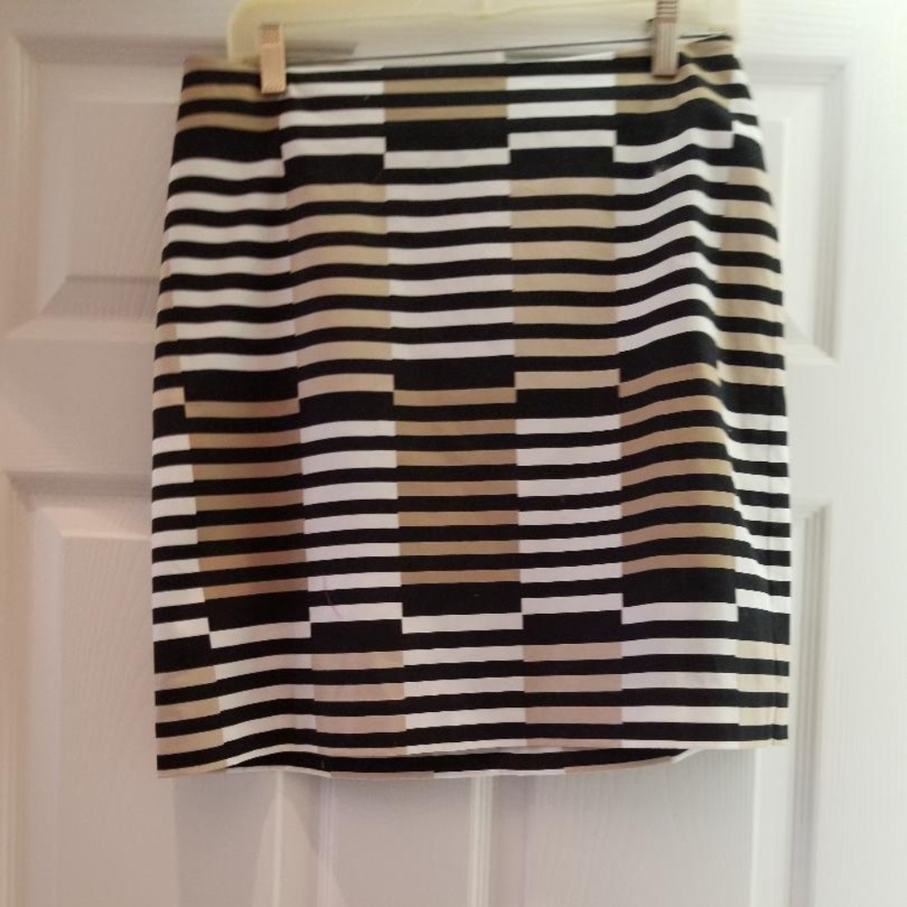 Ann Taylor Striped Skirt
